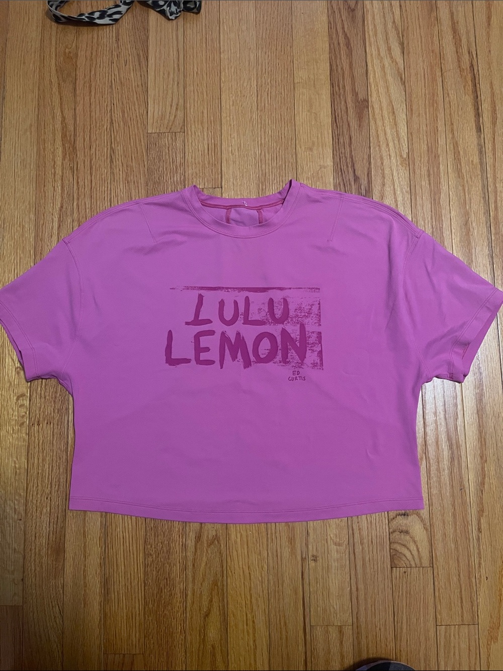 Lululemon Ed Curtis crop top
